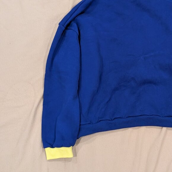Edikted Italia Sweatshirt Blue - Women's sz M - Picture 5 of 10
